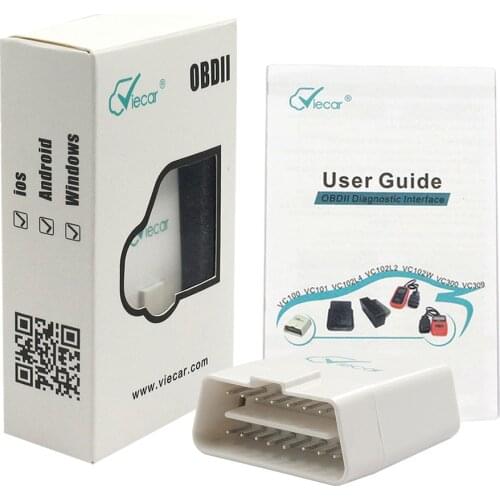 Viecar 4.0 ELM 327 AER BT 4.0 V1.5 OBD2 Car Diagnostic Tool ELM327 BT4.0 OBDII J1850 OBD for IOS Android Windows OBDII Scanner
