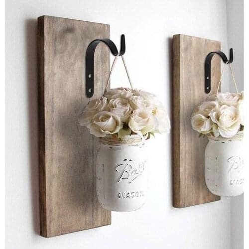 10pcs Decorative Iron Wall Hooks Plant Hanger Bracket For Bird Feeders Planters Lanterns Brackets Outdoor Indoor Hook Decoration