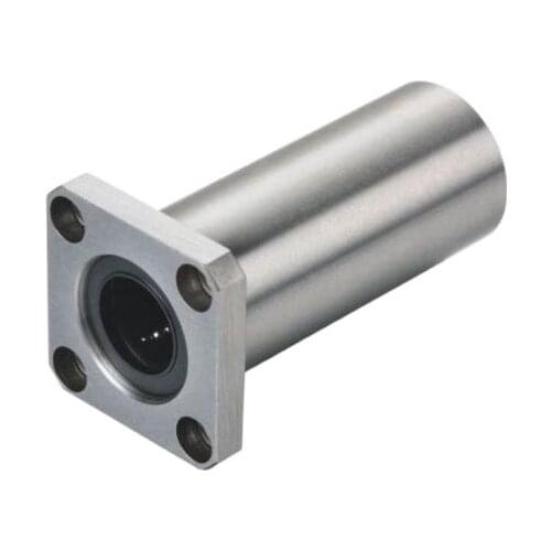 LMK10LUU Long Linear Bearing 10*19*55 mm ( 4 Pcs ) Square Flange LMK 10LUU LMK10LUU LMK 10MM Type Bearings LMK10 LUU