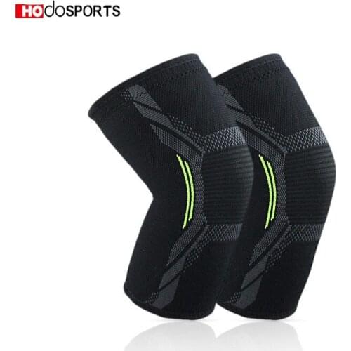 Fitness Cycling Knee Braces Elastic Nylon Knee Brace Elastic Protector Gym Sports Basketball Volleyball Running Volleybal 1PCS