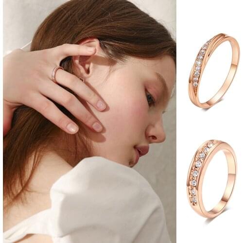 Ring For Women & Men Classic Engagement Wedding Lover Rings AAA+ Cubic Zirconia Fashion Jewelry R011 R062