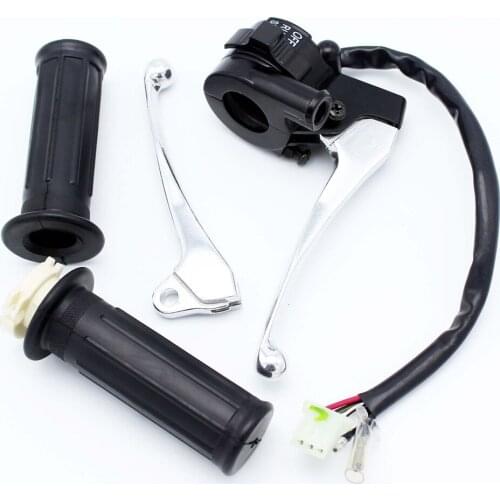 Throttle Housing Start Switch Handlebar Accelerator Twist Grip Yamaha PW50 PY50 Peewee Y-Zinger Motorcycle Motorbike Dirt Bike