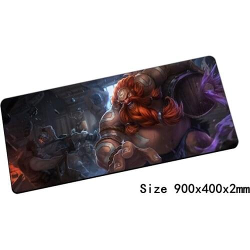Gragas mouse pad 900x400x2mm pad mouse lol notbook computer mousepad Rabble Rouser gaming padmouse gamer keyboard mouse mats