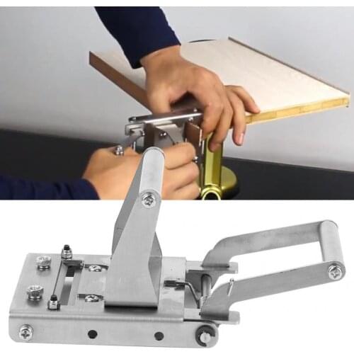 Multifunctional Stainless Steel Edge Cutting Tool Edge Trimmer Cutter Woodworking Curve Cutting Hand Tool Stable And Accurate