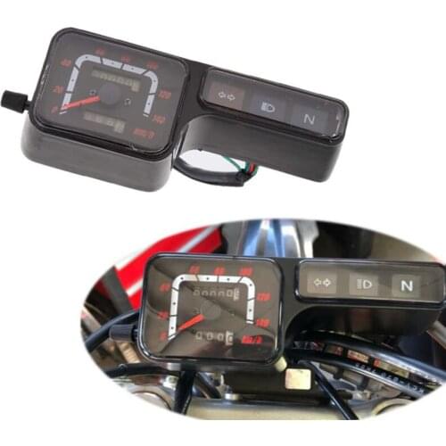 Motorcycle LCD Digital Speeeter Tachometer Oeter Gauge for Honda XR250 CRM250 BAJA250