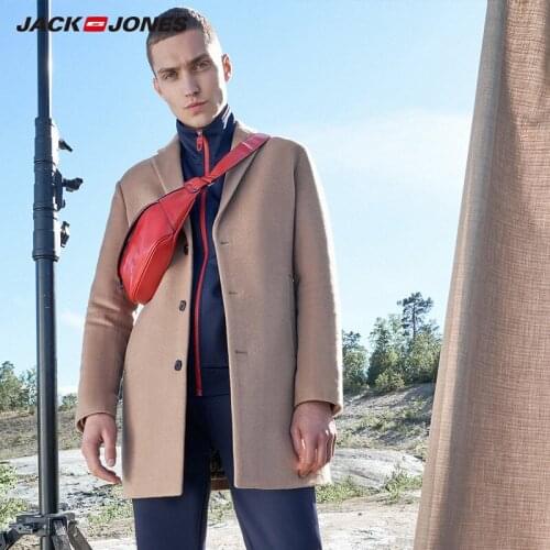 Jack Jones winter mens Woolen Overcoat | 219327515