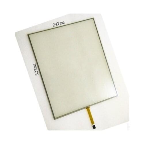 New 15 inch 4 wire resistive touch screen 322*247 mm