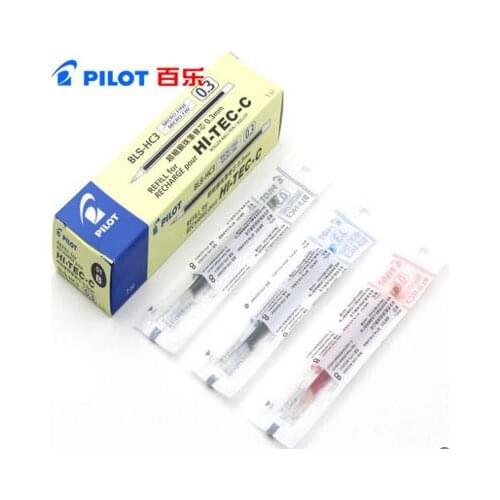 POILT BLS-HC3 Gel Pen Cartridge 0.3 MM for HI-TEC-C BLLH-20C3 Pen Refill Japan