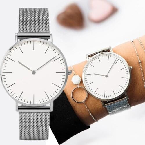 Luxury Women Watches Casual Romantic Gift Quartz Watch Stainless Steel Band Marble Strap Clock Analog Wrist Watch Reloj Mujer