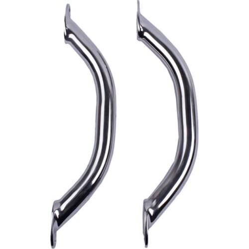 2 Pieces Stainless steel 9'' Boat Polished Boat Marine Grab Handle Handrail boat accessories marine