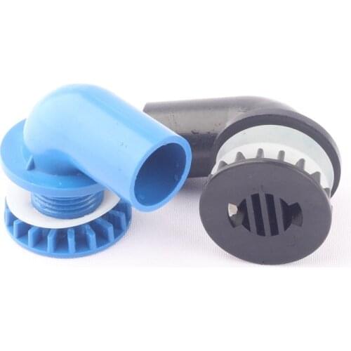 1pc Inner Dia. 25mm 90 Degree Fish Tank Elbow Drainage Joint Aquarium Glass Water Tank Drain Connector Drain Pipes Connectors