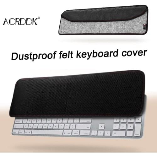 Waterproof Felt Mesh Protection Sleeve Case for Apple Magic Keyboard Microsoft Surface KB FC