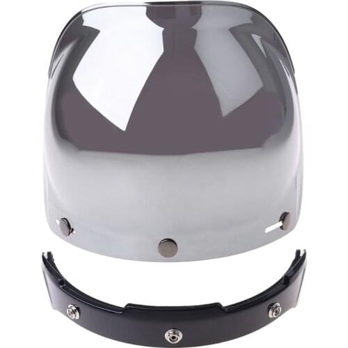 X7AE Uni-sex Multi color Top quality Motorcycle Windshield for Vintage Helmet for style Helmet Jet Style Helmet