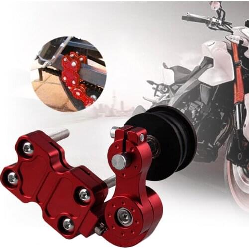 50% Hot Sales Universal Chain Adjuster Tensioner Automatic Aluminium Alloy Chain Roller for Motorcycles