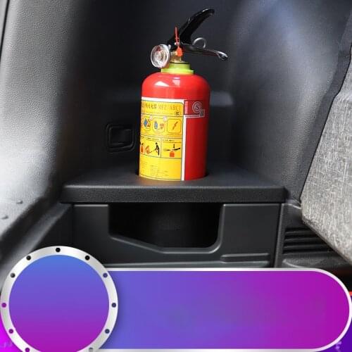 Trunk fire extinguisher fixing bracket modification accessories 1KG car fire extinguisher For Hyundai Tucson 2015-2018