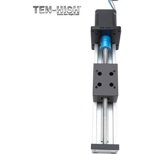 Linear table St ball screw T8 pitch 1,2, 4,8mm stroke 50-800mm Motor 42 linear slide linear modules for CNC router