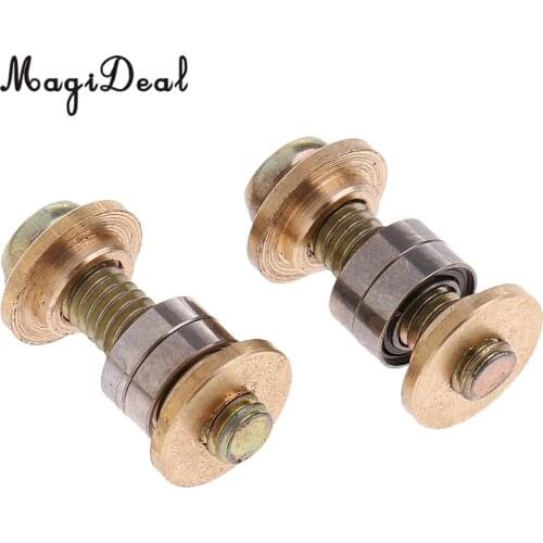 MagiDeal 2 Pieces Metal Bearing Screws for 1:16 Heng Long RC Tank Spare Remote Control Parts
