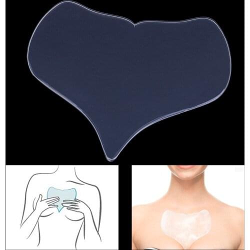 Wrinkle Chest Pad Neckline Pad Eliminate And Prevent Chest Wrinkle Reusable Grade Silicone Invisible Chest Pad