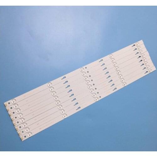 New 40pcs/lot LED Backlight strip for 55L2600C 55L26CMC 55U3600C 55D1600 D55E161 55HR332M05A3 V0 V1 4C-LB550T-HR1 YHA