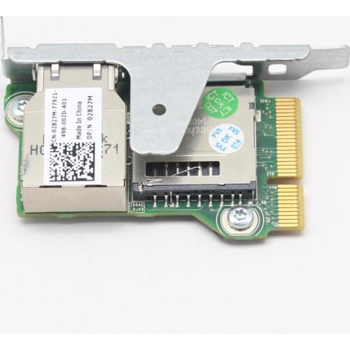 02827M FOR Dell R420 R320 T420 T320 R520 iDRAC Express Remote Access PowerEdge