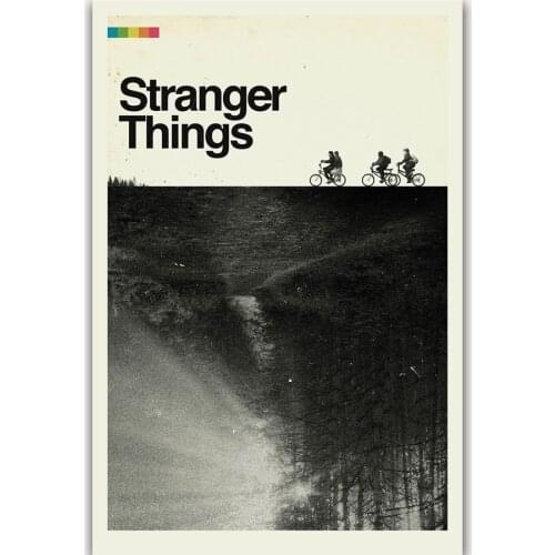 MQ1157 Stranger Things Season 2 Horror TV Series Vintage Hot Art Poster Top Silk Light Canvas Home Decor Wall Picture Printings