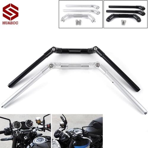 Motorcycle Adjustable CNC Handlebars Drag Handle Bar Riser for Kawasaki Z900RS Z900 RS 2018 2019 2020 2021