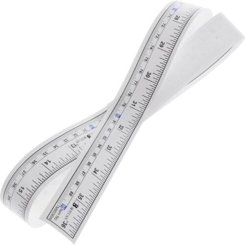 90cm Self Adhesive Metric Measure Tape Vinyl Ruler For Sewing Machine Sticker J6PC