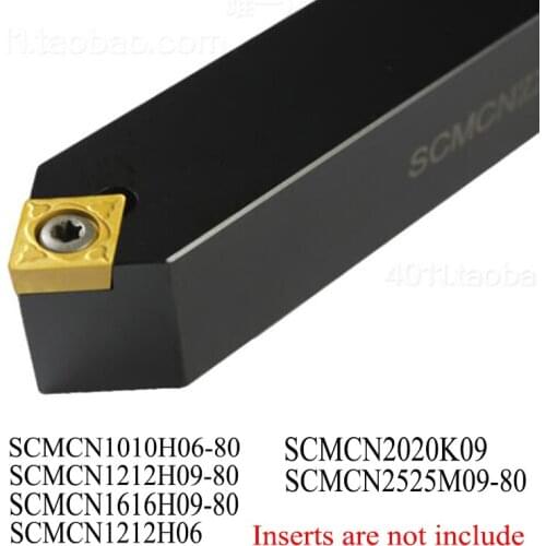 SCMCN1010H06-80/SCMCN1212H09-80/SCMCN1616H09-80/SCMCN1212H06/SCMCN2020K09/SCMCN2525M09-80 Tool Holder cnc Outside turning