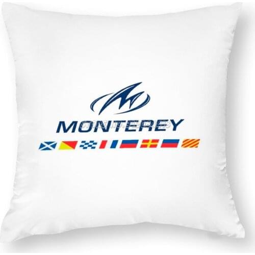 Sleeve Monterey Boats Blue Pillow Case with Zipper Pillow Cover For Office Family Customize Pillow Cases Home Decor Runners Shoe