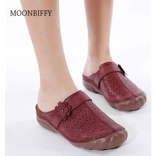 Woman Shoes Summer Sandals For Lady Wedge Comfy Soft Floral Women Sandals Casual Beach Slip-on Slippers Plus Size