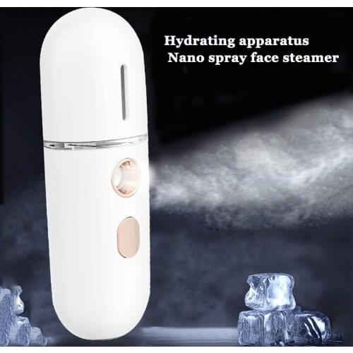 12ml Moisturizing Face Evaporator Summer Portable Facial Steamer Spa Nano Mist Sprayer Women Face Skin Care Device