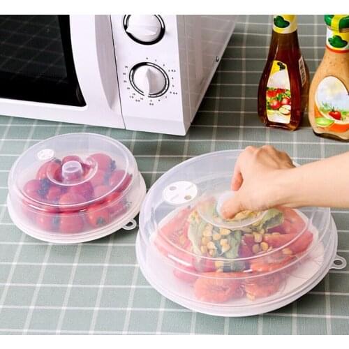 23*23*5.5cm Food Cover Splatter Guard Microwave Anti-Sputtering Cover Magnetic Splatter Lid Heat Resistant Kitchen Tool 20JAN8