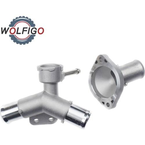 Aluminium Engine Radiator Filler Neck Coolant Thermostat Housing for For 2007-2016 Toyota Yaris 1632121020 1650221080 1650221070