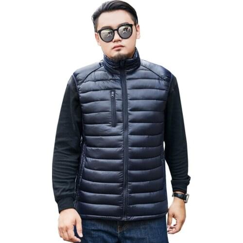 Brieuces 2018 new plus size S-6XL Men Casual Vest Winter Coat Men Waistcoat Sleeveless Jacket Solid Outwear Vest Men 4 Colors