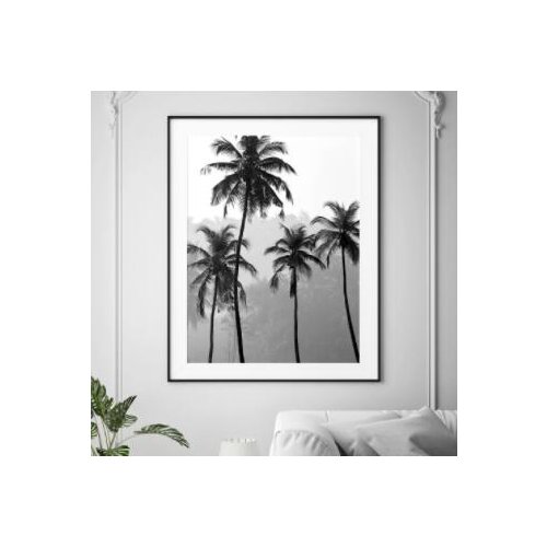 E-CL Canvas Painting On The Wall Nordic Plants Print