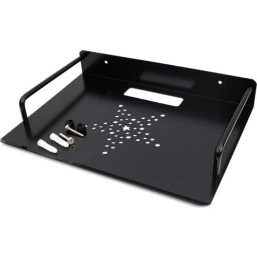 Space Aluminum Wall Mount Bracket Tv Accessories Wifi Router Tv Box Set-Top Box, Mini Computer