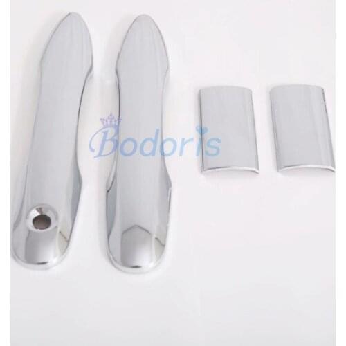 For Toyota Hiace 2019 Front and Rear Door Hanlde Cover Overlay Trim Panel Chrome Car Styling Accessories