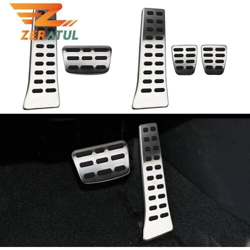 Zeratul for Kia Sorento KX5 K5 Optima Sportage QL for Hyundai Sonata I40 Tucson Santa Fe IX35 Ceed MT AT Car Pedal Pad Cover