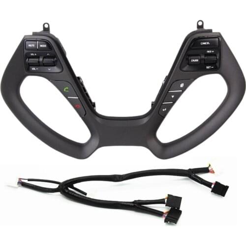 Navigation Player Bluetooth Phone Cruise Control steering wheel switch Auto Spare Parts steering wheel buttons for Kia K3