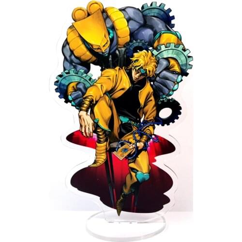 JoJos Bizarre Adventure 3 Dio Brando The World HM acrylic stand figure model plate holder cake topper anime