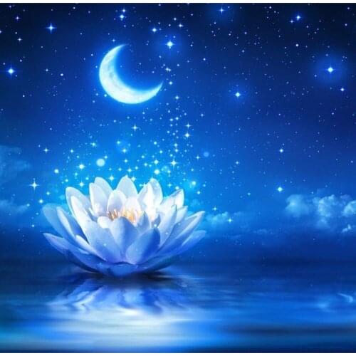 DIY new product 5D full frame/full circle diamond painting moonlight, starry sky ocean home decoration diamond embroidery