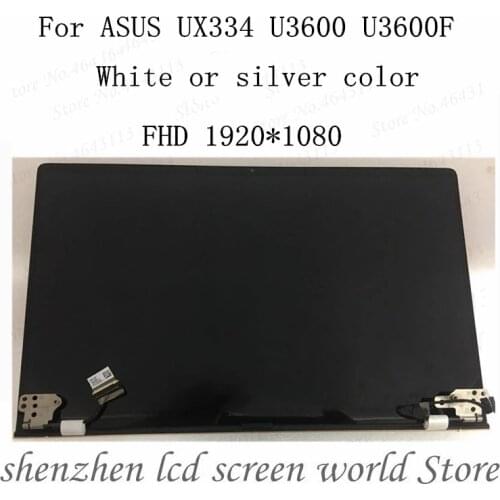 UX334 Assembly For ASUS UX334 U3600 U3600F UX334F UX334FA 13.3 Laptop LCD Display Touch Screen Digitizer