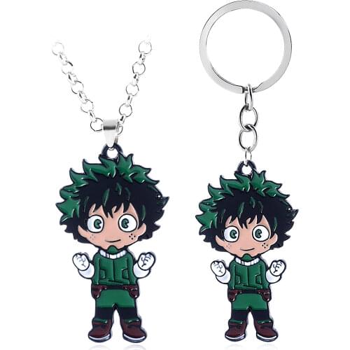 My Hero Academia figure Necklace Hero class A haracter charms pendant Men and Women Jewelry