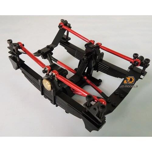 R/C tractor trailer truck rear axle suspension for 1/14 scale rc 8X8 6X6 dumper 4wd container truck tamiya scania beenz MAN tgx