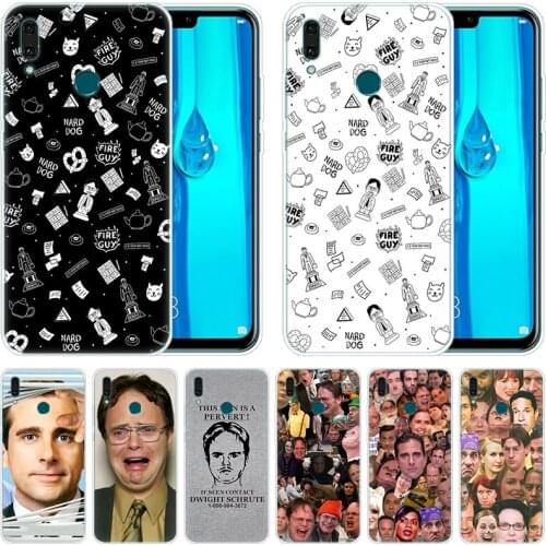 Silicone Case The office tv show Remarkable for Huawei Mate 30 20 Lite 10 Pro Y5 Y6 Y7 Pro 2019 Y9 Prime 2019 2018 Y6 Pro 2017