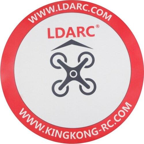 LDARC 250mm Parking Apron Foldable Landing Pad /500mm Arch Racing Air Gate for Practicing Outdoor Tiny GT7 GT8 Tiny R7 FPV Drone