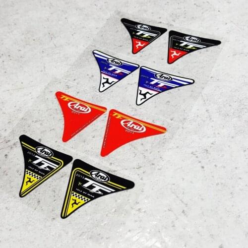 Car Styling Sticker Motorcycle Racing Motocross Helmet Visor Decorate Decals Reflective