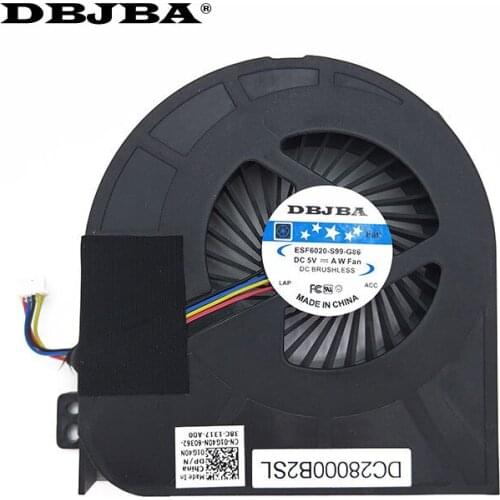 CPU Fan For DELL Precision M4700 Laptop Fan MG60150V1-C030-S9A DC28000B2SL 01G40N