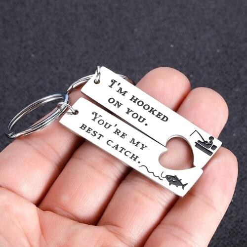 Funny Valentines Gift Set of 2 Key Chain Gift for Lover Couple Boyfriend Girlfriend Husband Wife Wedding Anniversary Gift