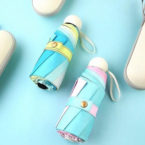 Automatic Sun Protection And UV Protection Folding Umbrella Creative Umbrella Outdoor Ultra Light Portable Umbrella